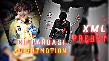 ek pardesi mera dil le gaya 😯xml file#xml_file #xml5mb #xmlalightmotion edit by RAHUL EDITS