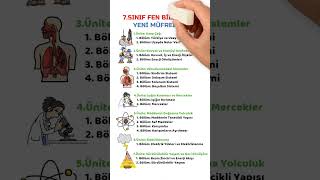 Yeni Müfredatta Neler Var? 7.Sınıf Fen Bilimleri