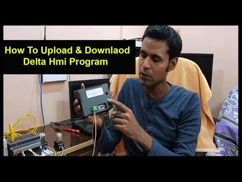How to Upload and Download Program From Delta Hmi | Basic Plc Part 4