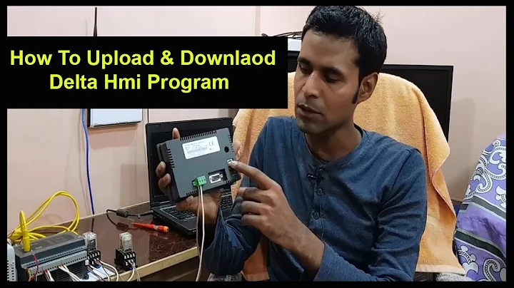 How to Upload and Download Program From Delta Hmi | Basic Plc Part 4