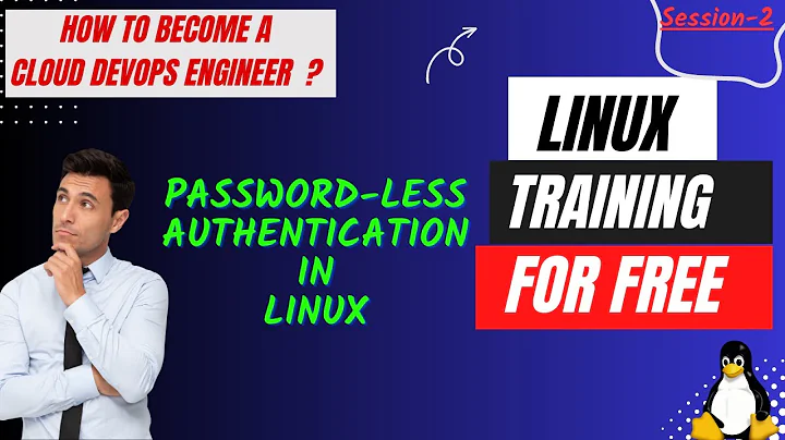 DevOps with AWS Career Path| Free Linux Training| Password Less Authentication on  Linux | Session02
