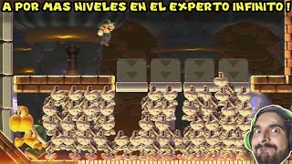 A POR MAS NIVELES EN EL EXPERTO INFINITO !! - Super Mario Maker 2 con Pepe el Mago