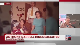 Officials hold press conference after execution of Darrell Hines