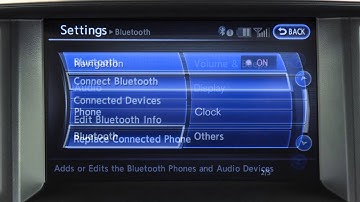 2014 Infiniti QX70 - Bluetooth Streaming Audio (if so equipped)