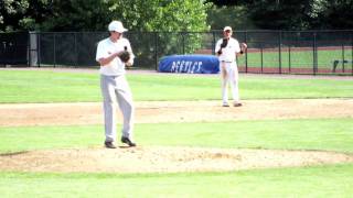 Seth Noreman pitches at Summer Rivalry Classic 2011