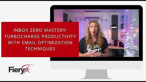 Inbox Zero Mastery: Turbocharge Productivity with Email Optimization Techniques