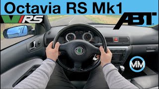 Skoda Octavia Mk1 RS ABT (154 kW) POV Test Drive + Acceleration 0-200 km/h