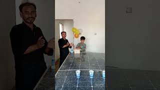 Aj ka challenge glass ball 🥎