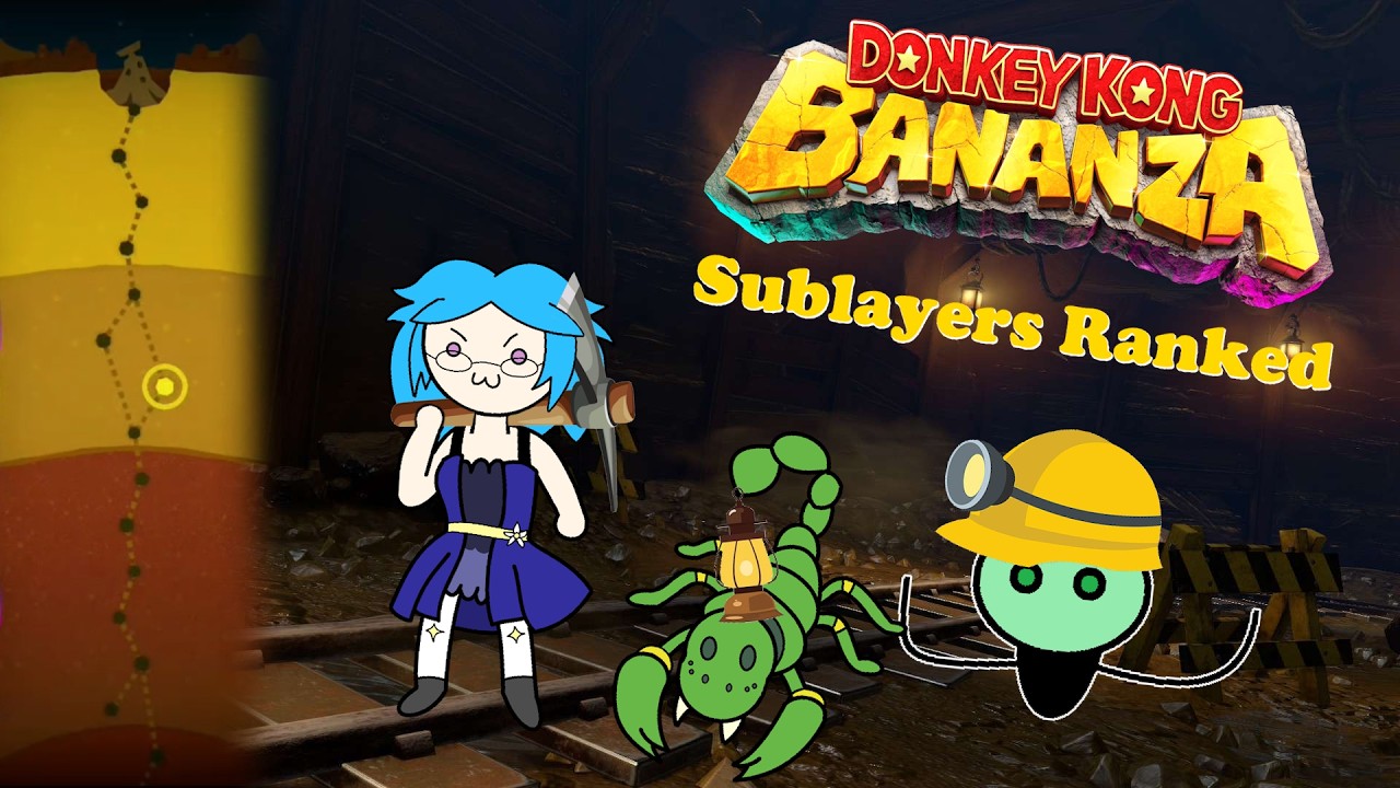 DK Bananza Layers Ranked