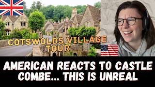 American Reacts to Castle Combe… This Is Unreal
