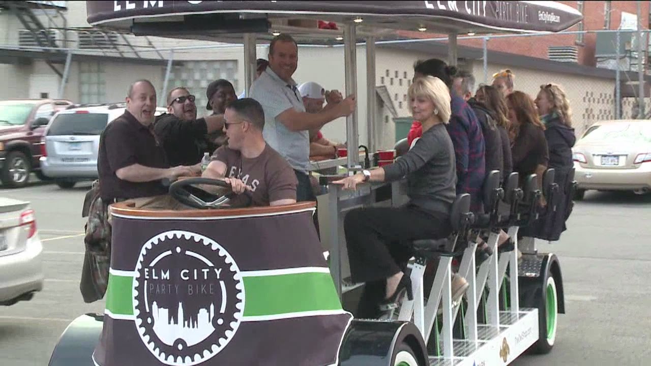 Coowner of Elm City Party Bike gives us a tour YouTube