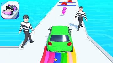 ASSEMBLE RUN 3D game MAX LEVEL 🌈🚗👸 Gameplay All Levels Walkthrough iOS, Android New Game Update