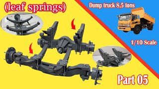 How to make RC truck spring leaves from PVC - Part 05 | NHT creation