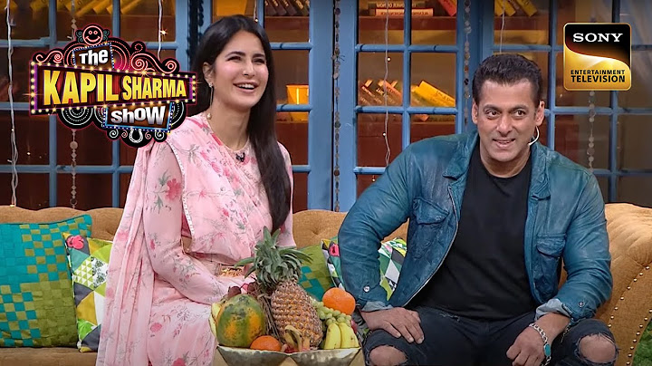 Salman और Katrina ने की Chikni Chameli पर Rocking Entry| The Kapil Sharma Show|Full On Entertainment