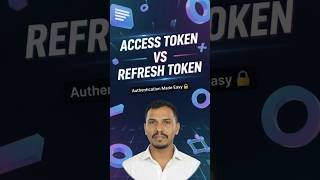 Access token vs Refresh Token in Api Testing. #APITesting #shorts  #SoftwareTesting #TestAutomation