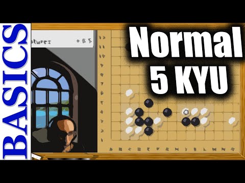 A Pretty Normal Game - OGS 5kyu - Back to Basic Baduk 