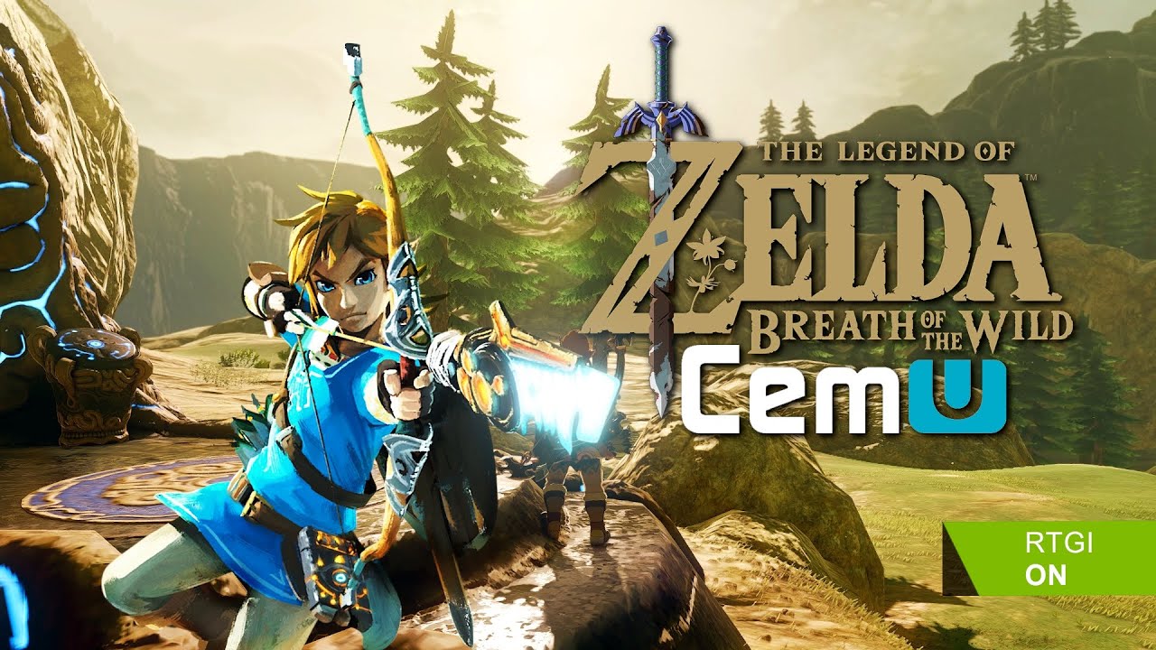 The Legend Of Zelda Breath Of The Wild On Pc Cemu Reshade Ray Tracing Youtube