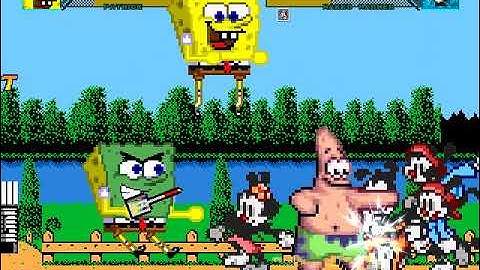 MUGEN Battle Team SpongeBob SquarePants Vs Team Animaniacs