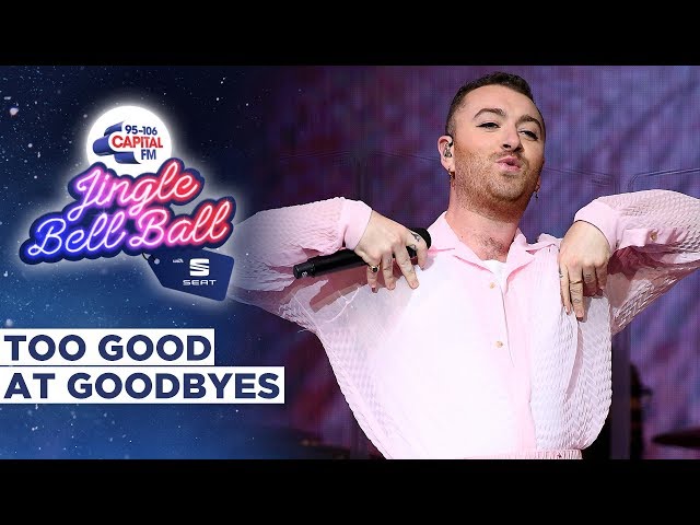 Sam Smith - Too Good At Goodbyes (Live at Capital's Jingle Bell Ball 2019) | Capital class=