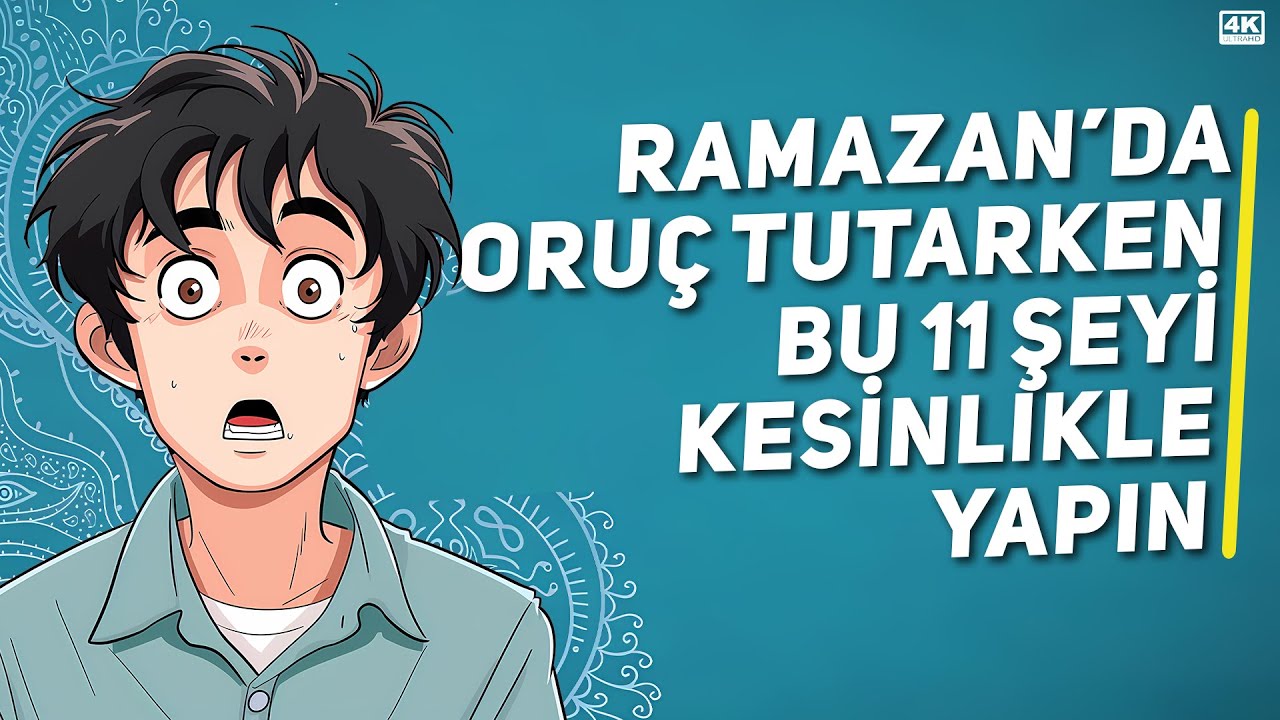 Ramazan'da Oruç Tutarken Bu 11 Şeyi Kesinlikle Yapın