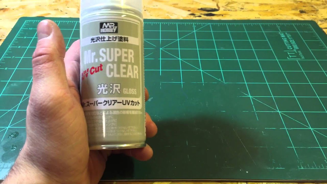 Mr. Super Clear Spray 170ml (Semi-Gloss)