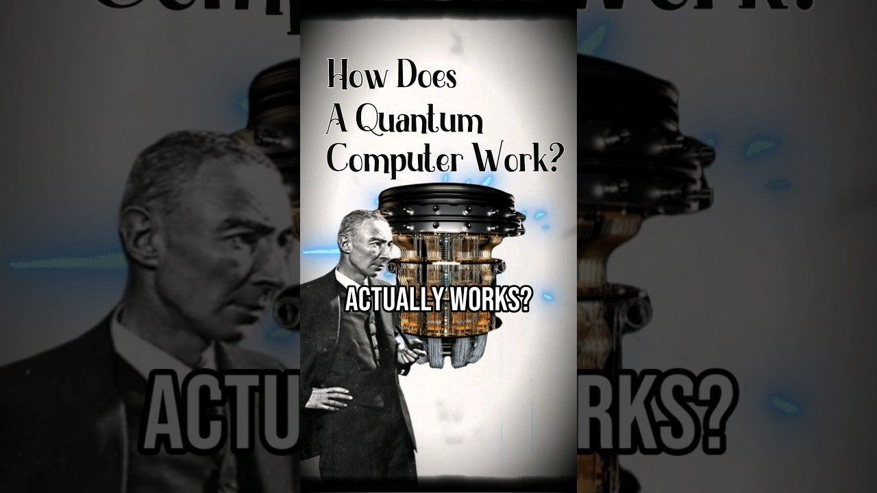 How does a quantum computer ACTUALLY work?