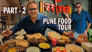 Pune Food Tour With Khau Dost | Jai Bhavani Hotel | Punjabi Thali, Mutton Thali, Chicken Thali