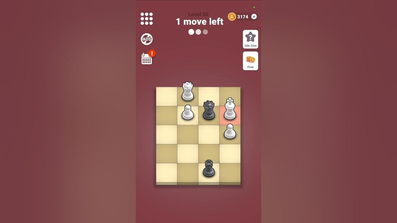 Pocket Chess level 50 walkthrough solution with strategy tutorial YouTube