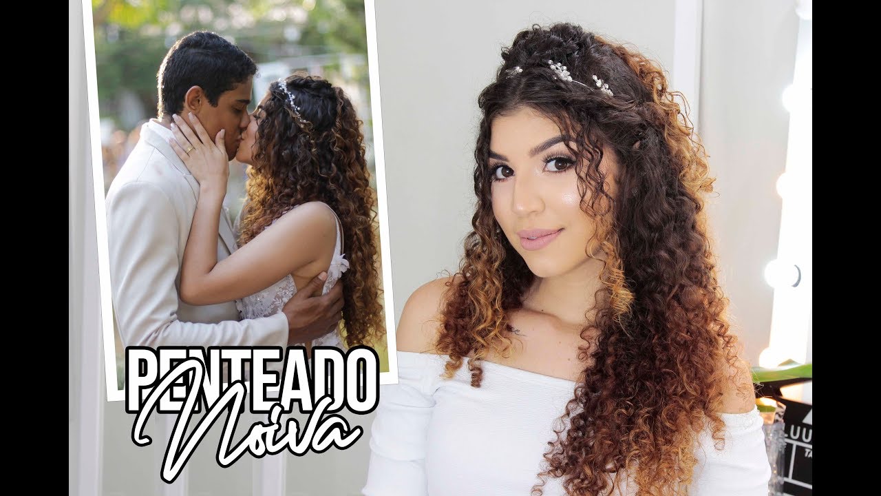 PENTEADO NOIVA (Cabelo Cacheado) por Jessica Melo - thptnganamst.edu.vn