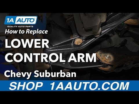 How to Replace Lower Control Arm 07-14 Chevy Suburban