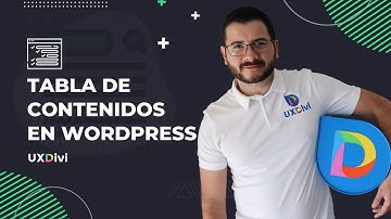 🔥 Tutorial WordPress: Cómo crear una TABLA DE CONTENIDOS en WordPress integrada con Divi ✅