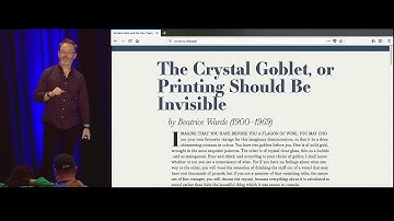 “Variable Fonts and the Future of Web Typography” by Jason Pamental—An Event Apart video