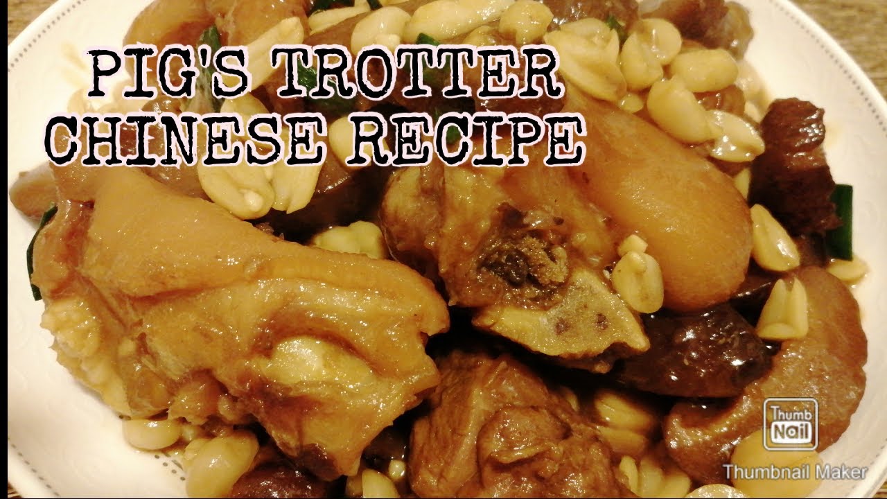Pig s Trotter Chinese Recipe Trotter With Mushroom And Peanuts YouTube pig-s-trotter-chinese-recipe-trotter-with-mushroom-and-peanuts-youtube