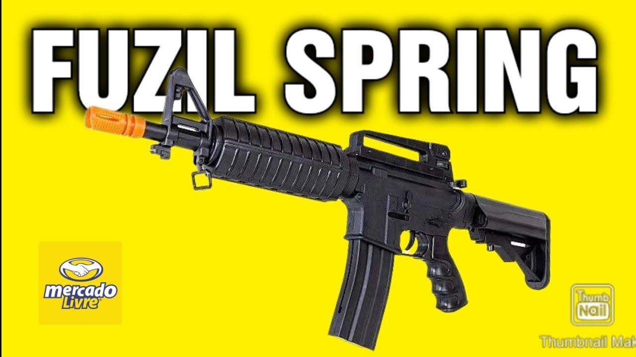 Rifle M4 Airsoft SPRING da marca Vigor/Rossi BARATINHA ! ( Link na Descrição)