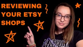 Reviewing Your Etsy Shops #1 | Alex's Innovations