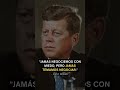 Jamás Temamos Negociar #kennedy #negociación #negocios