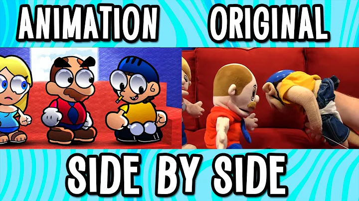 SML Movie: Jeffy Fakes His Death! Original VS. Ani...