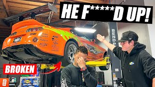 Rickie broke our +$25,000 Sequential Manual Transmission... (+1,000 HP Supra) by throtl Clips 35,357 views 11 months ago 11 minutes, 20 seconds