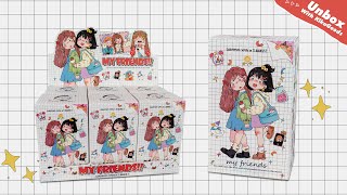 Unboxing Suki My Friends Series Blind Box #kikagoods #unboxing #asmr #doll #kawaii #figure #anime