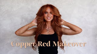 Giving Julia Hatch A Copper Red Summer Makeover!