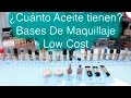 ¿Cuánta Grasa tiene tu Base de Maquillaje? | Bases Low Cost