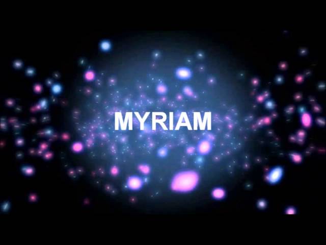 Joyeux Anniversaire Myriam Youtube