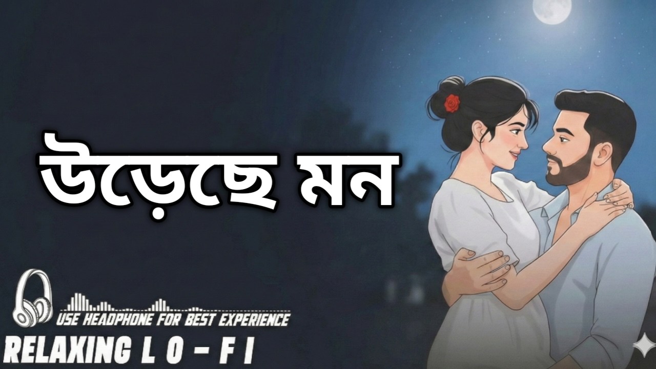 Ureche Mon (উড়েছে মন) - Relaxing Lofi Mix | Arijit Singh | Boss 2 | Slowed & Reverb | RD Moner Lo-fi