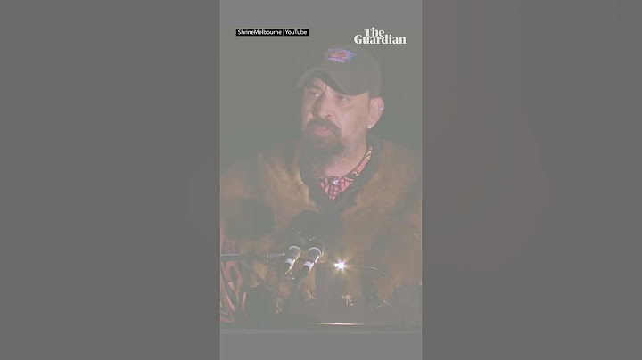 Hecklers boo Indigenous elder during Melbourne Anzac Day dawn service welcome to country