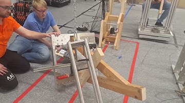 FRC4481 - 2025 Prototypes - 3.5 - Deep Climb Strong Arm 2-Pin Side Pipe - Test 1