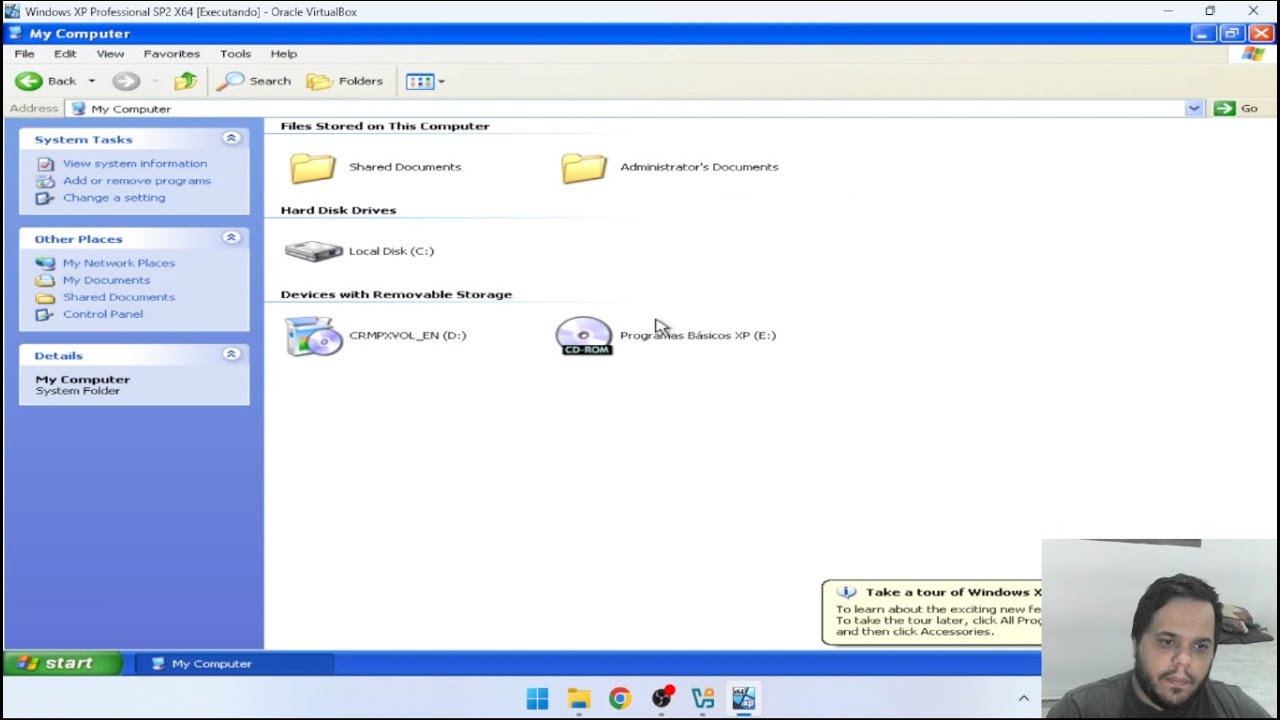Passando Programas no Windows XP Através de Arquivo ISO (VirtualBox ...