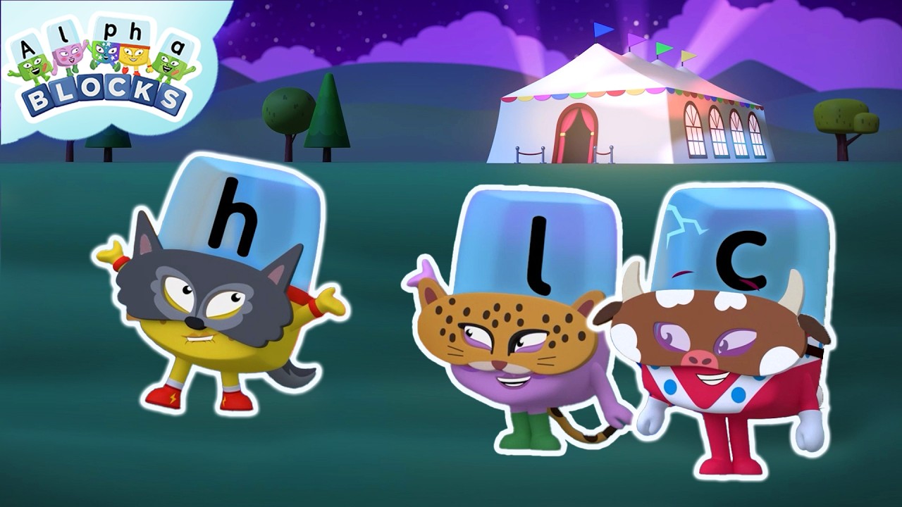 Explore the Funfair! | Learn to Read and Spell for Kids Compilation | Alphablocks