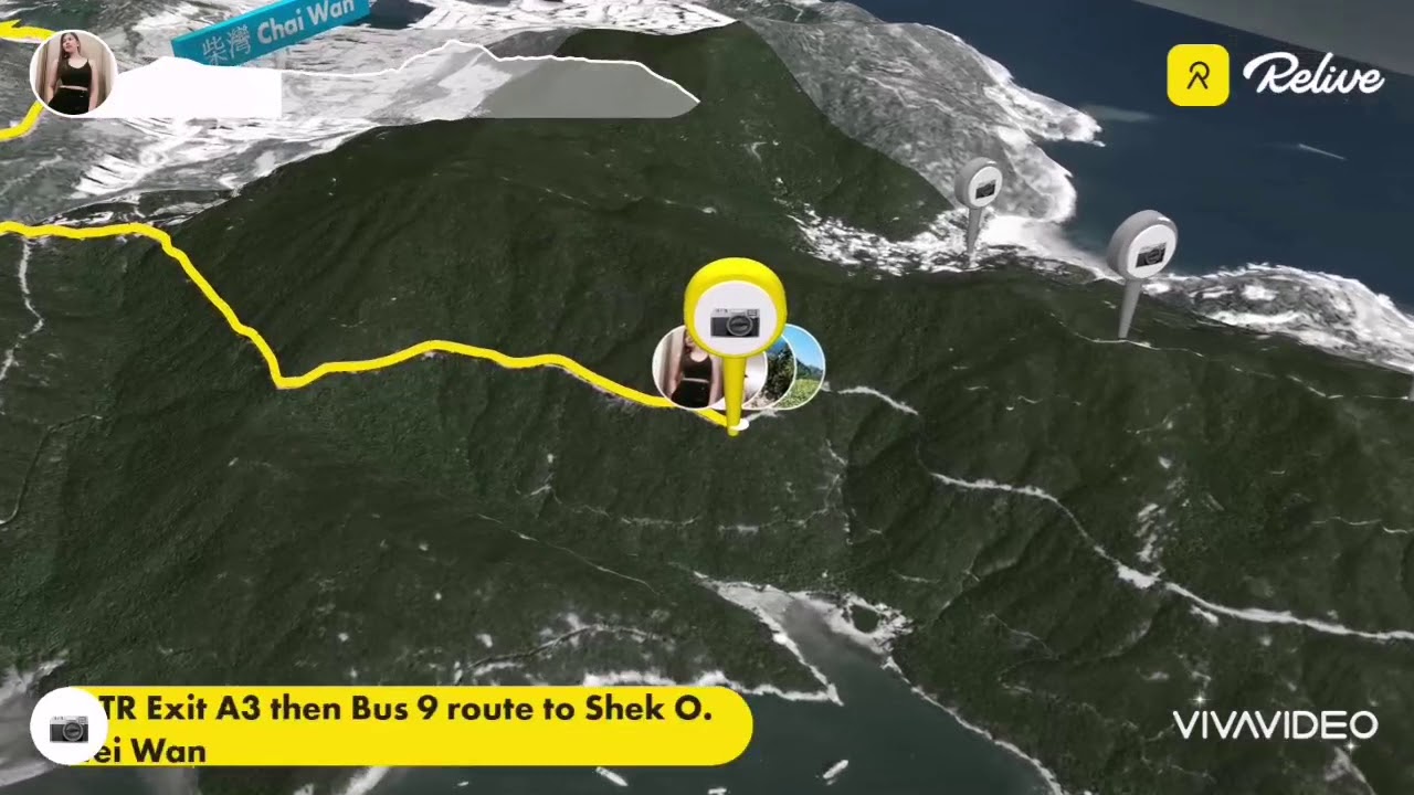 Hike at TO TEI WAN--DRAGONS BACK TRAIL---BIG WAVE BEACH