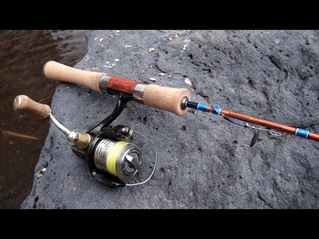 最注目の渓流ルアーロッドULタイプ。 - YouTube