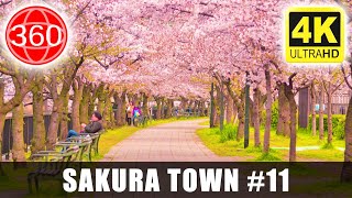 [4K 360°] Sakuranomiya ( PART 11 ): Sakura Town, Sakura Park || JAPAN 360